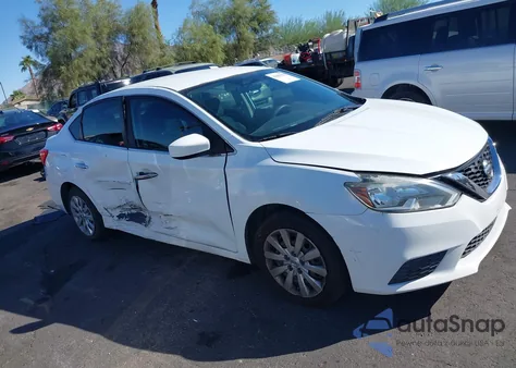 2016 Nissan Sentra Sv z USA, uszkodzony, nr VIN 3N1AB7AP8GY226695